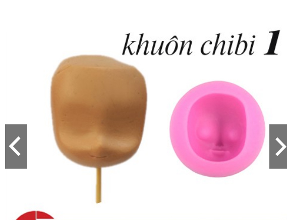 Khuôn chibi, tượng chibi búp bê figure đất sét nhật bản manga anime số 1