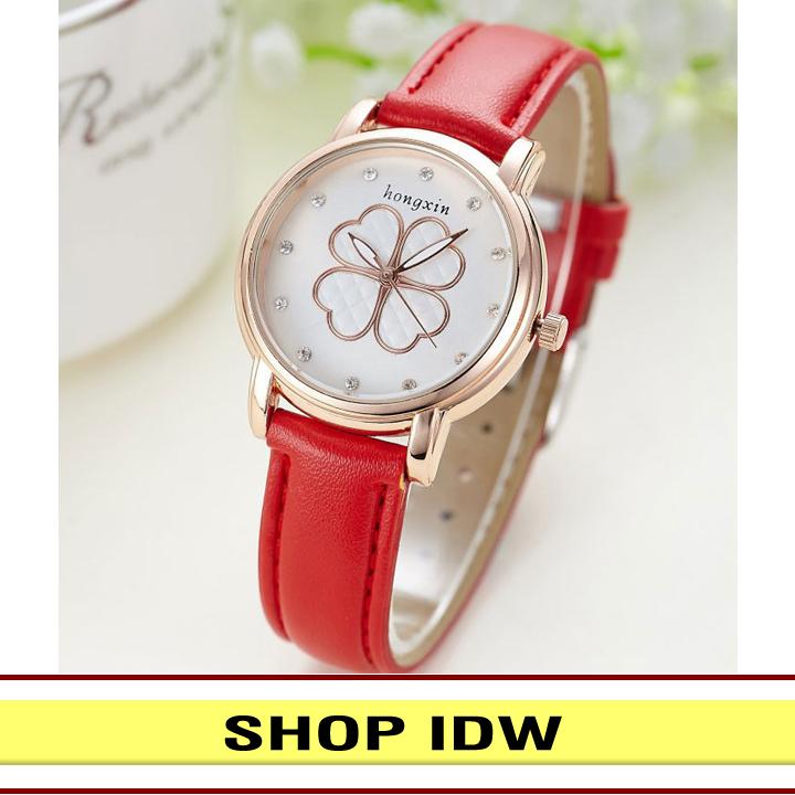 Đồng hồ nữ dây da thời trang Hongxin IDW 6861