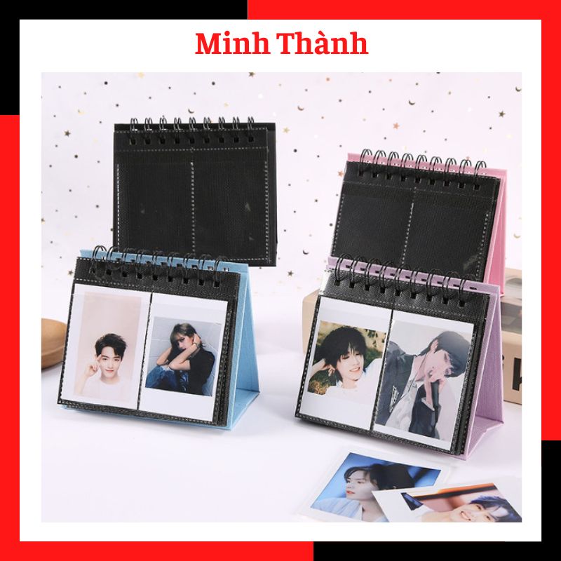 Album đựng ảnh 6x9 để bàn lò xo đựng được 68 ảnh