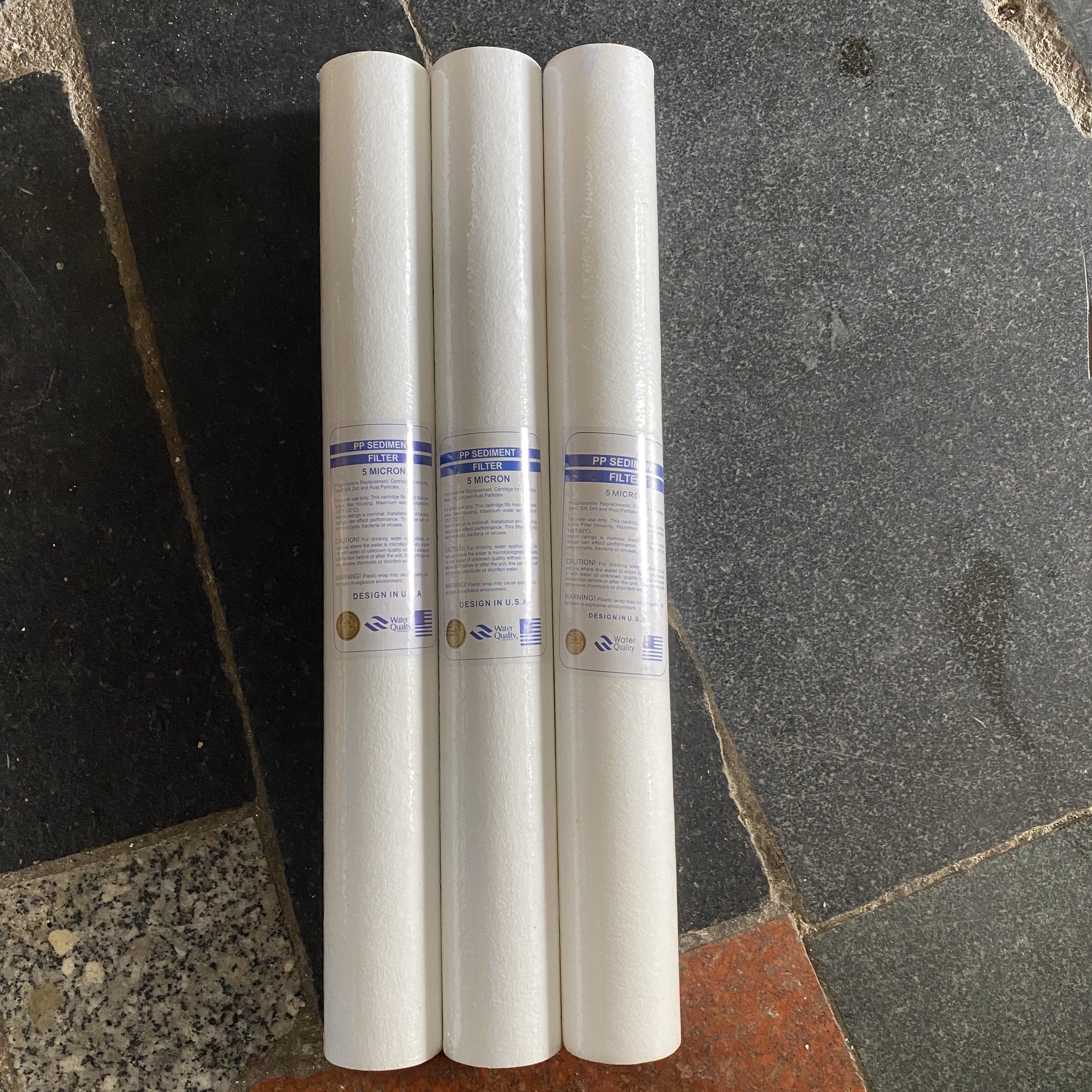 [HCM]Bộ 5 Lõi Lọc Nước Số 1 - 20 Inch - 5 Micron