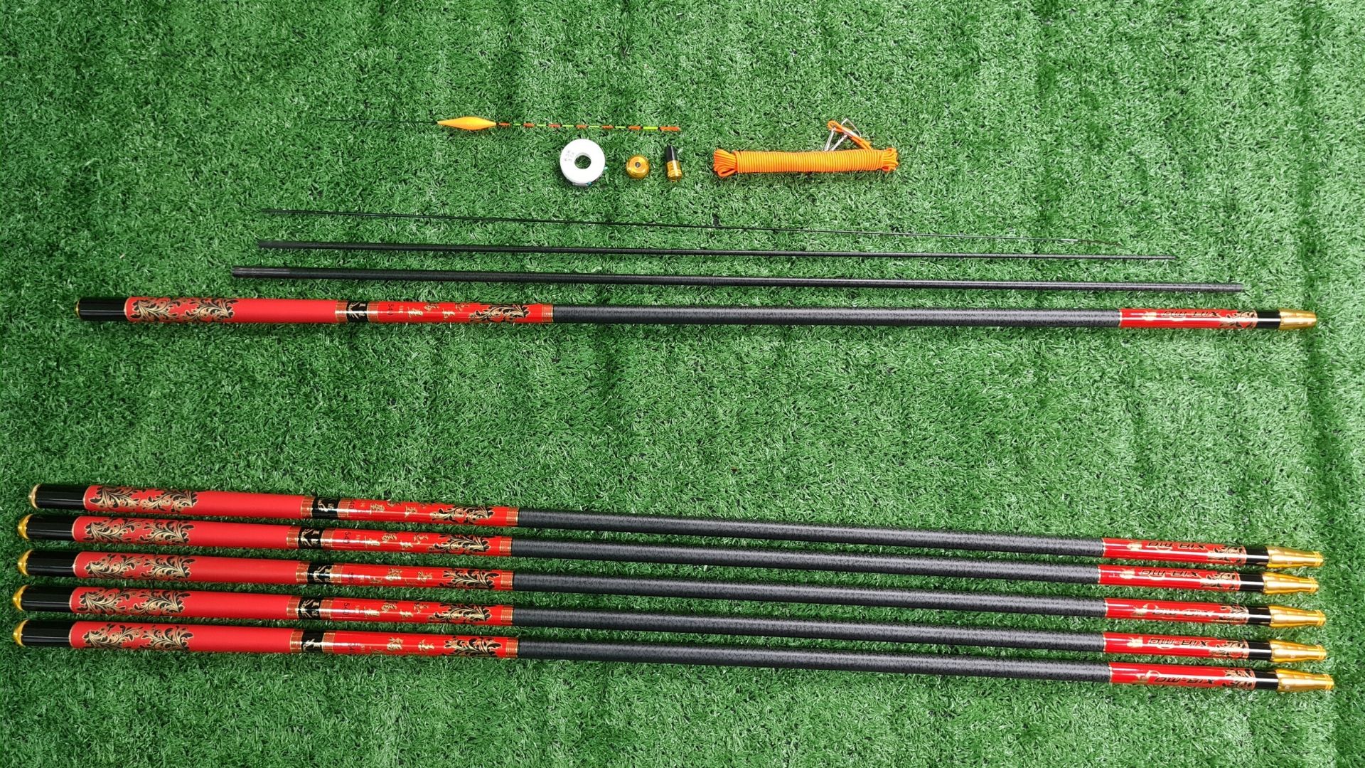 Cần câu đài đa năng hỏa Phụng 5H tặng kèm bộ combo phụ kiện