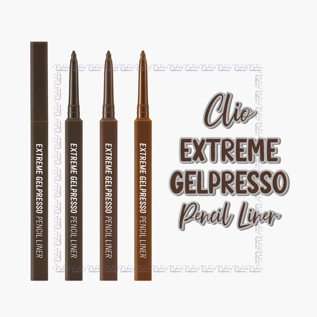 Kẻ mắt Clio Extreme Gelpresso Pencil Liner