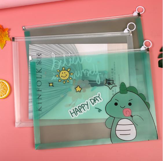 Bìa sơ mi A4 - trong suốt cao cấp Phụ kiện 68 (ngẫu nhiên)