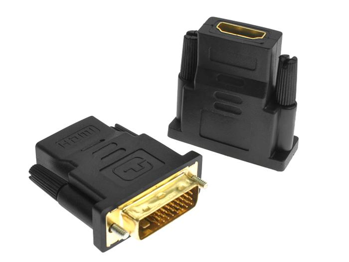 Đầu chuyển đổi DVI-D (24+1) cổng đực sang HDMI cổng cái ,,Đầu Chuyển DVI ra HDMI