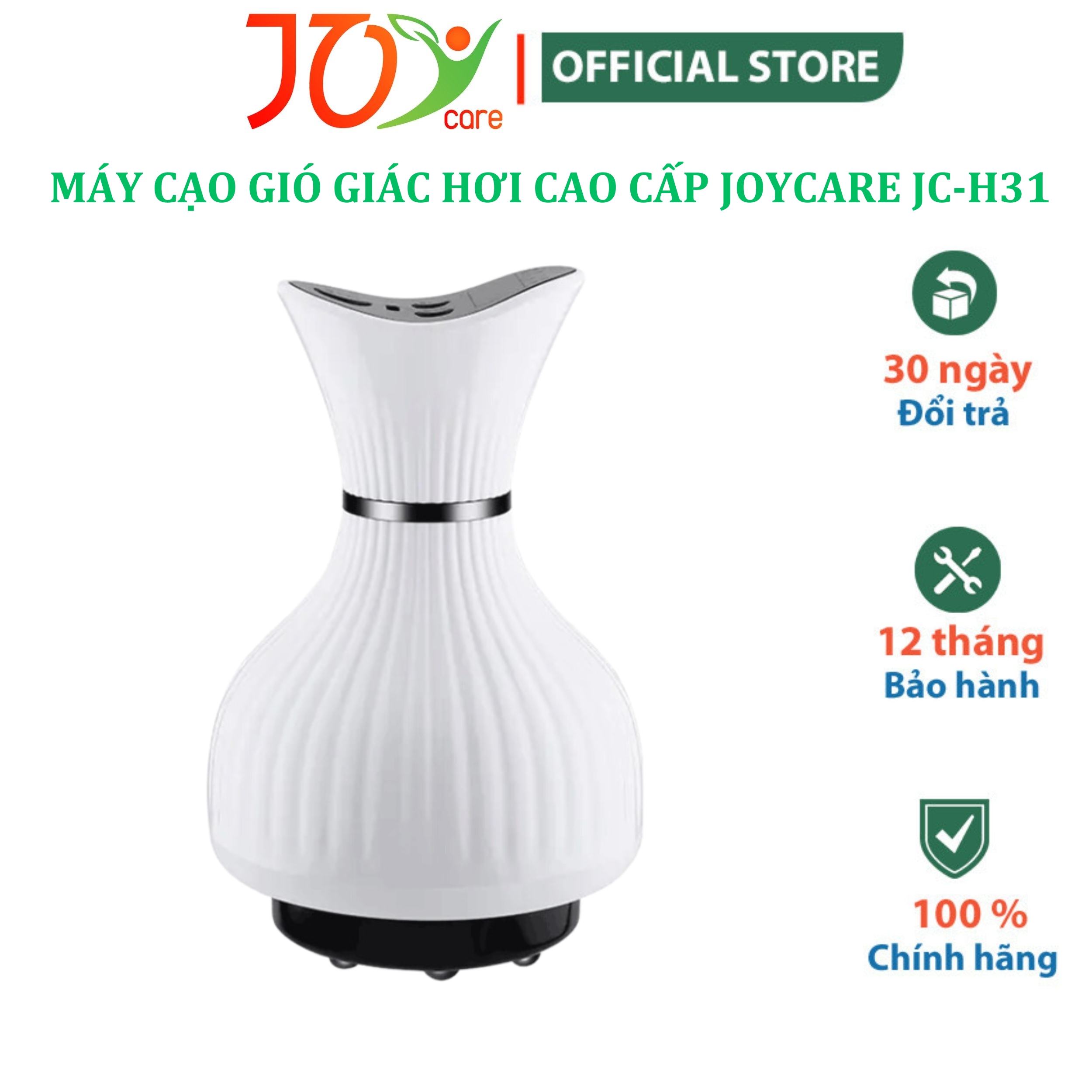 máy cạo gió giác hơi điện tử máy giác hơi massage thông minh JOYCARE JC-H31