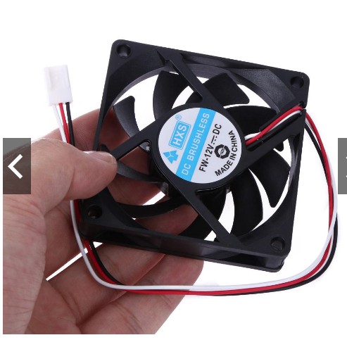 Quạt tản nhiệt 12v 7x7cm