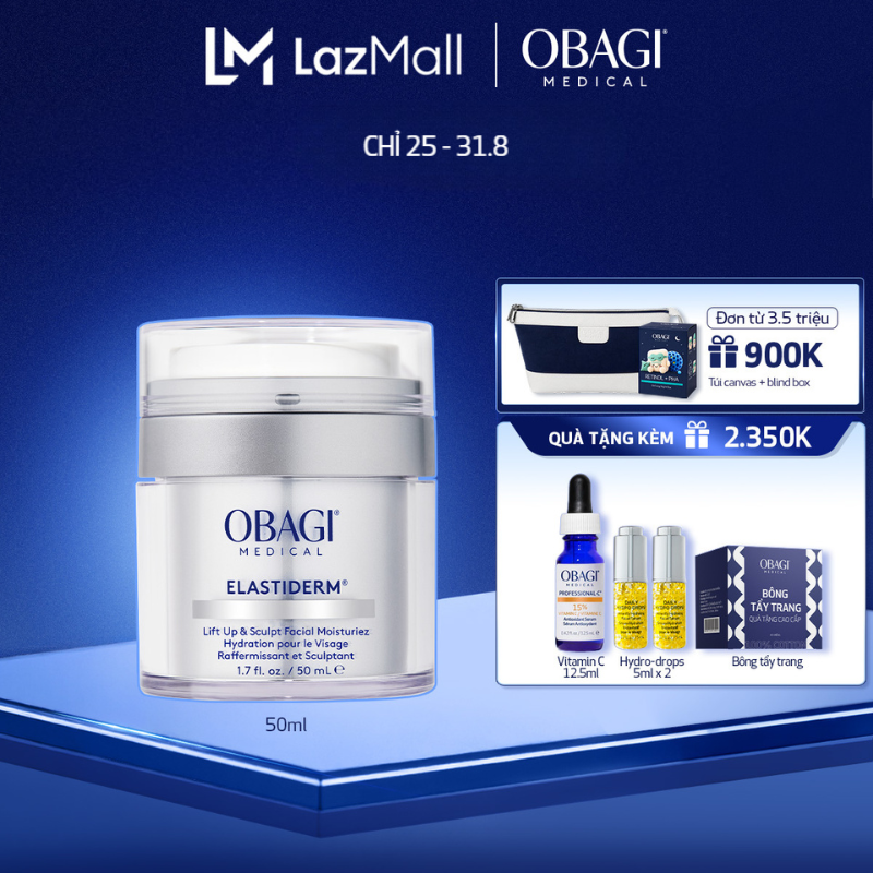Kem Dưỡng Chống Lão Hóa Cao Cấp Giúp Nâng Cơ Căng Da ELASTIDERM® Lift up  Sculpt Facial Moisturizer 50ml