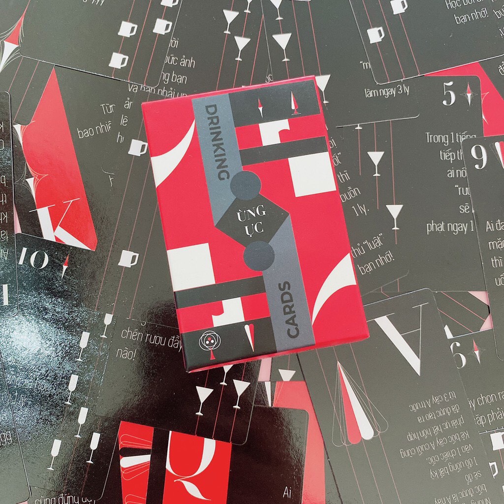 Bộ Bài Ừng Ực Deluxe 18+ Drinking Game Ăn Nhậu Uống Trên Bàn Nhậu Hot Trend 2021