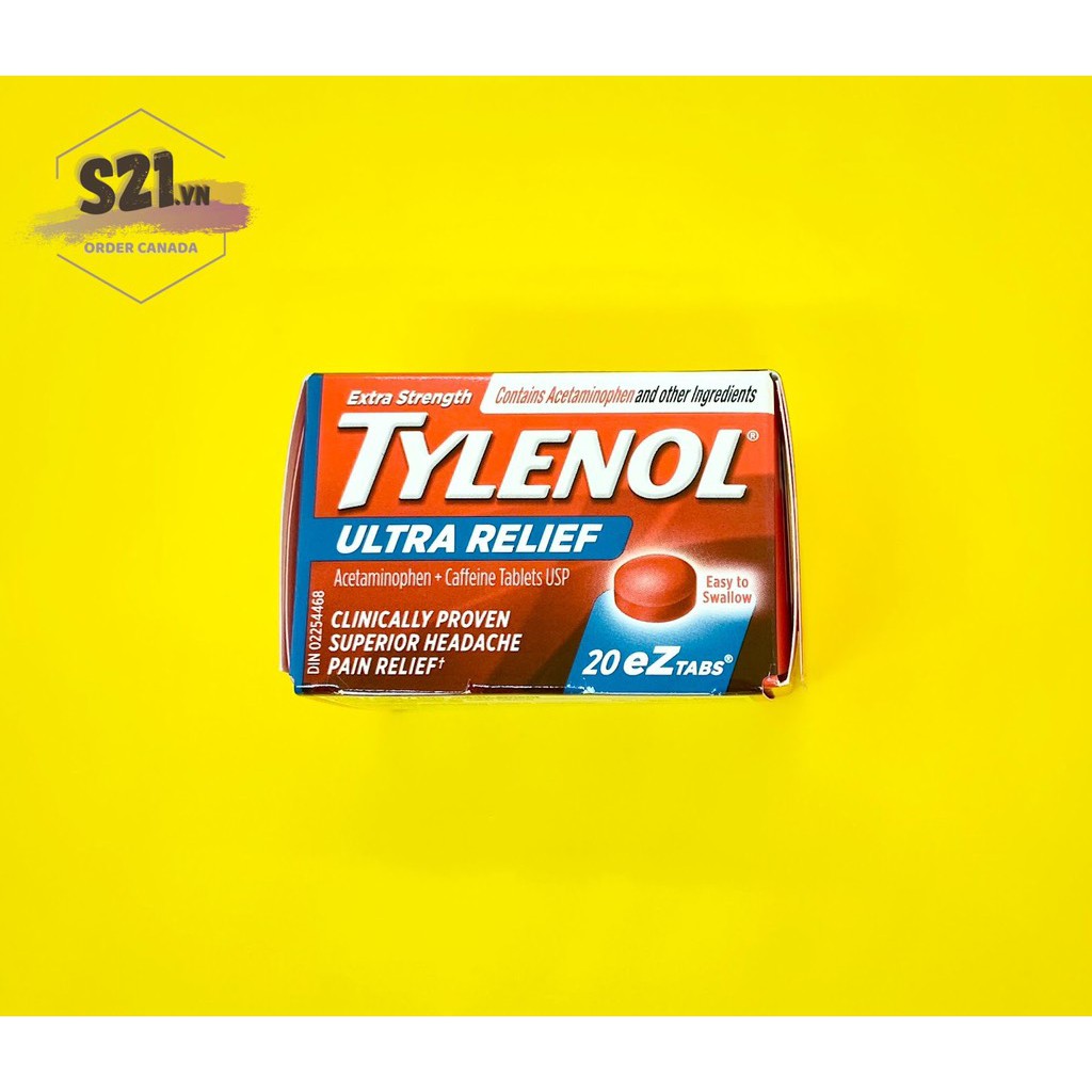 Viên Uống Tyleno.l Extra Strength Ultra Relief 80 viên