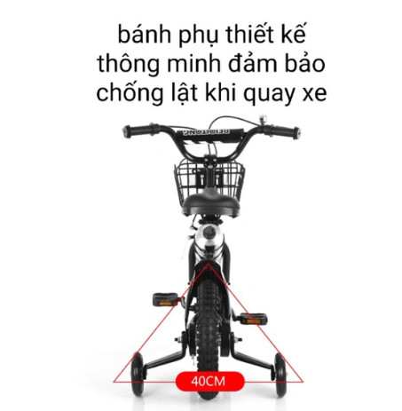 Xe beiquiton có yên vành nan-xe đạp trẻ em-xe cho bé 2-12 tuổi