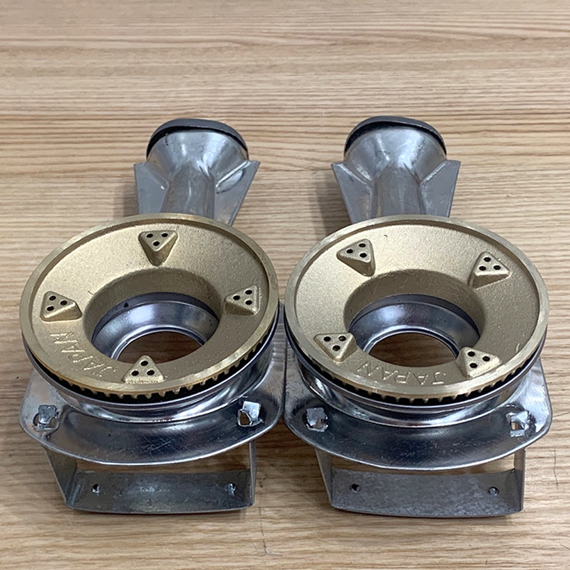 Combo 2 điếu inox + đầu đốt chia lửa bếp gas sen đồng chữ japan