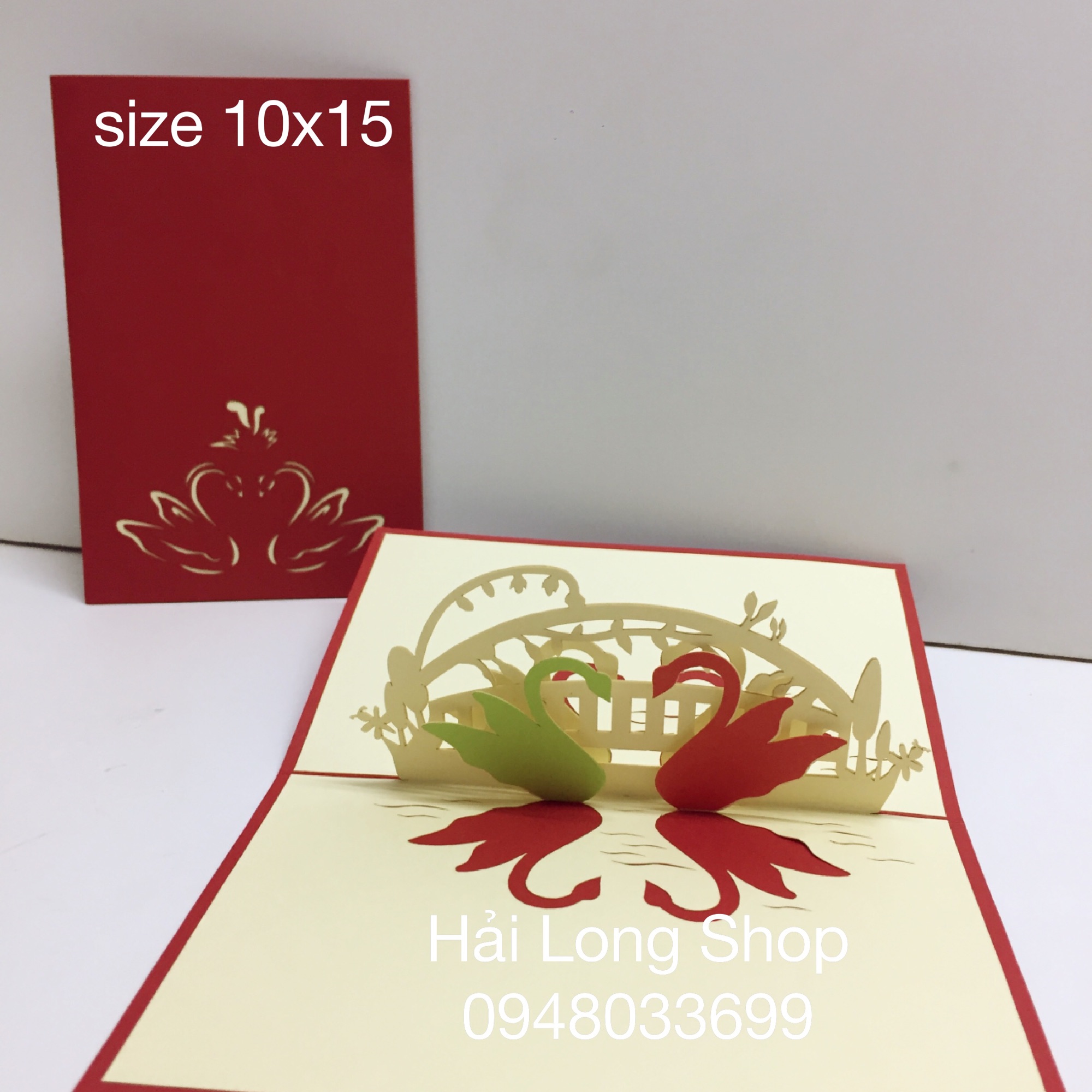 Cặp đôi 10 - love - thiệp 3d