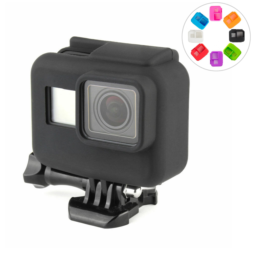 Vỏ silicon bọc cả khung viền gopro hero 5, gopro hero 6, gopro hero 7, gopro new hero 2018