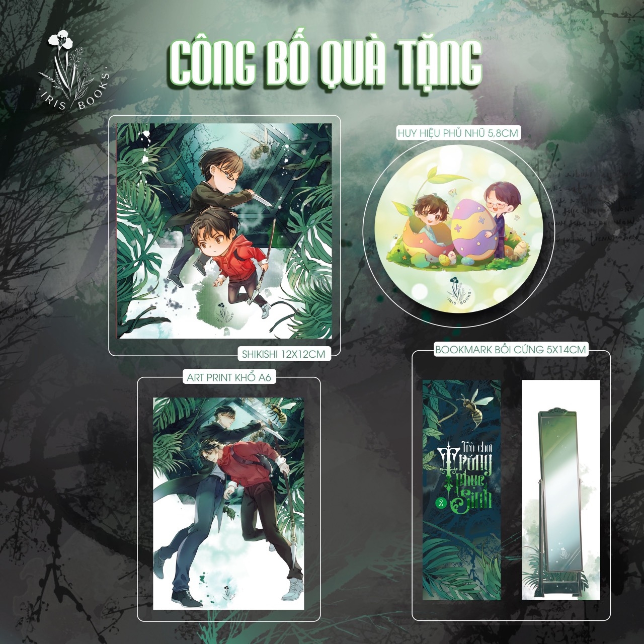 Sách - trò chơi trứng phục sinh - tập 2 - bản đặc biệt - tặng kèm 1 art print + 1 bookmark + 1 shikishi + 1 huy hiệu phủ nhũ