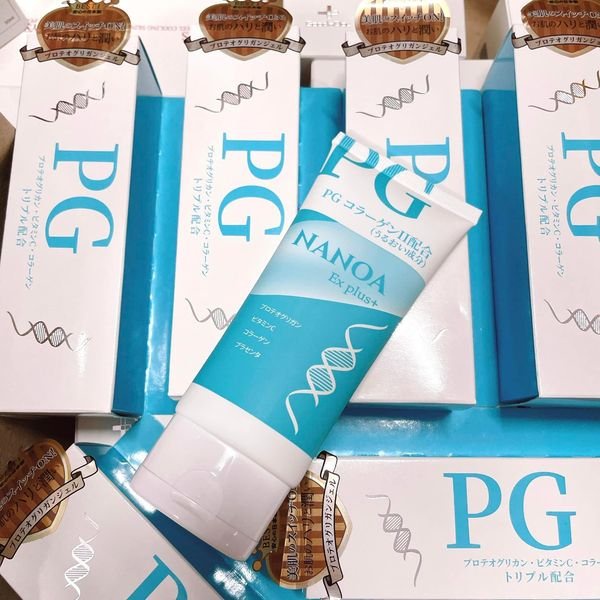 Gel dưỡng PG collagen vi cá Nanoa Ex Plus 100g mới
