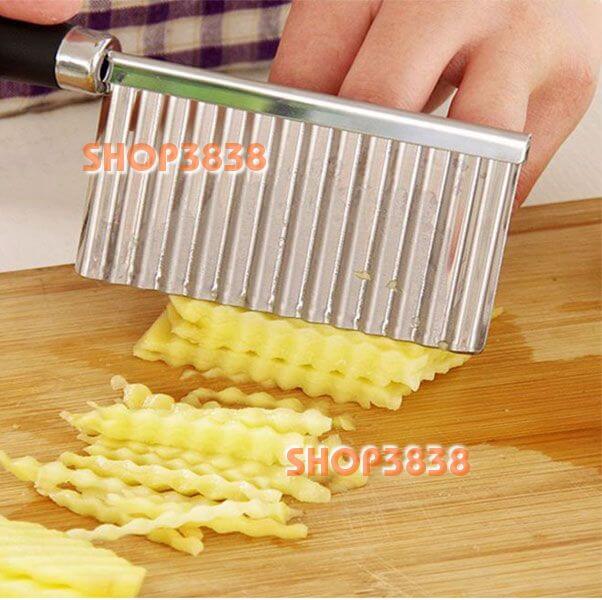 [HCM]Dụng Cụ Cây Xắn Tạo Hình Rau Củ Khoai Tây  Cắt Bột Inox
