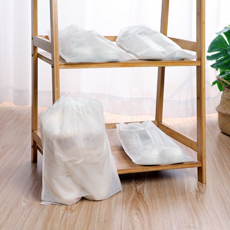 Combo 10 Túi đựng giày dép Size 32 x 38cm. giá rẻ bằng vải không dệt