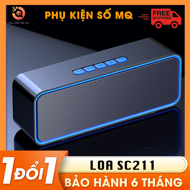 "bán giá gốc" loa bluetooth chính hãng sc211 âm thanh siêu trầm + bảo hành 6 tháng lỗi 1 đổi 1