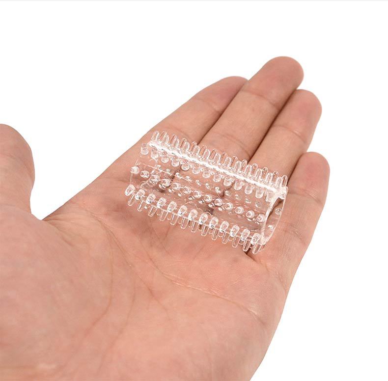 Foreign trade hot-selling crystal set caterpillar finger set six