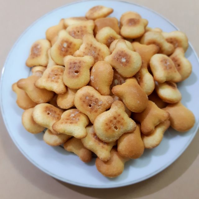 1kg Bánh Gấu Nhân Kem Ngọt Ngọt Béo Béo Thơm Ngon