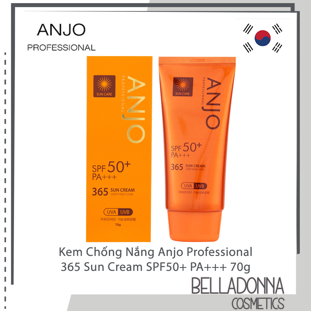 Anjo Professional 365 Sun Cream SPF50+ PA+++ 70g