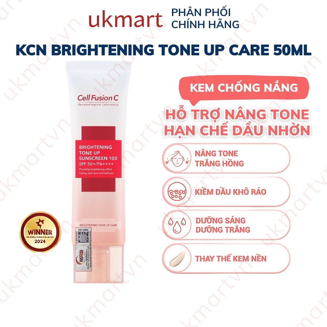 Kem chống nắng làm trắng da Cell Fusion C Brightening Tone Up Sunscreen 100 SPF50