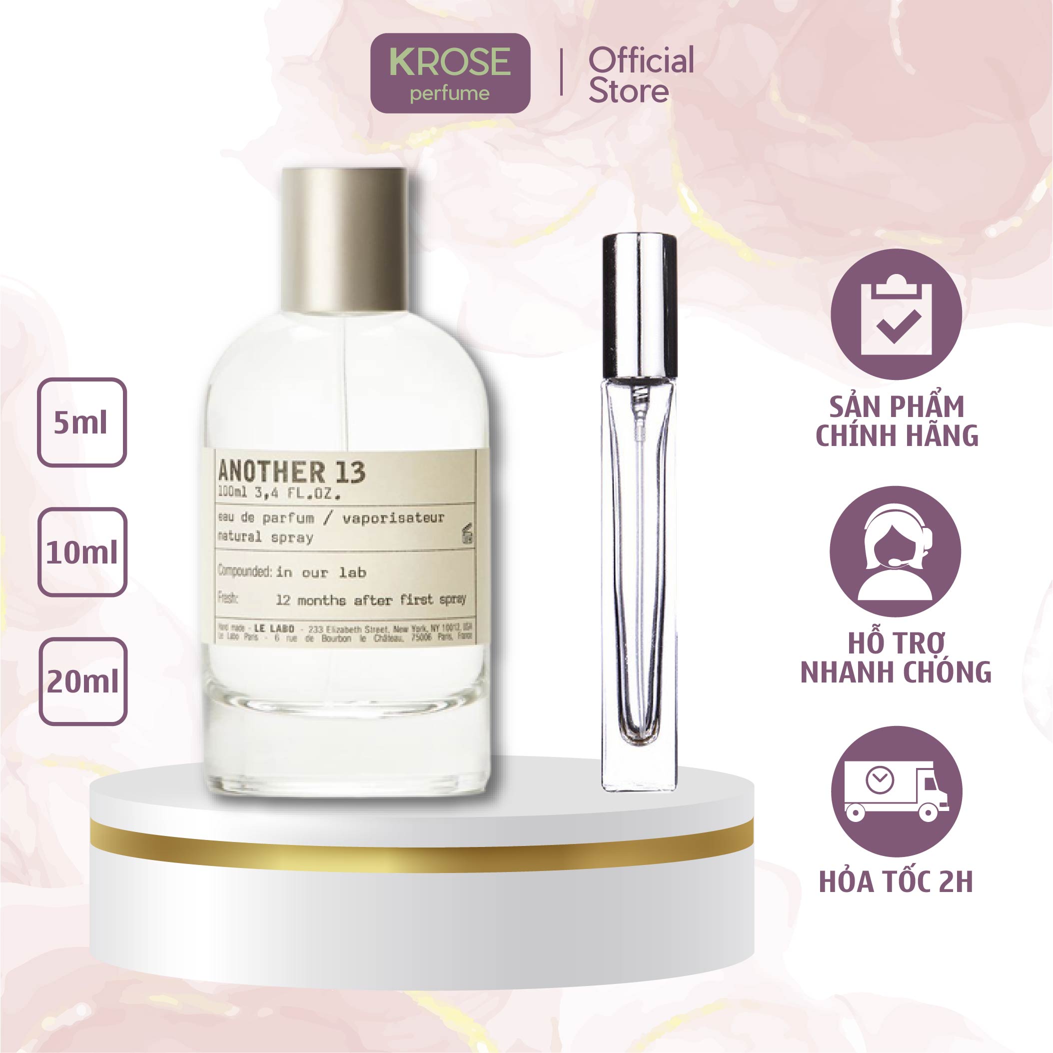 Nước hoa unisex Lelabo Another 13 sang trọng và đẳng cấp