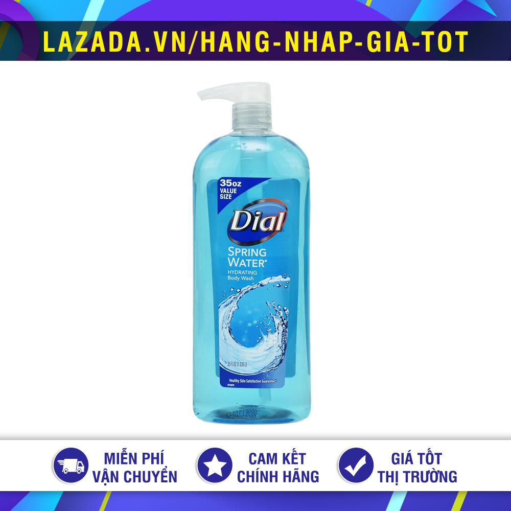 Sữa tắm dưỡng ẩm dial spring water hydrating body wash mỹ 1035ml