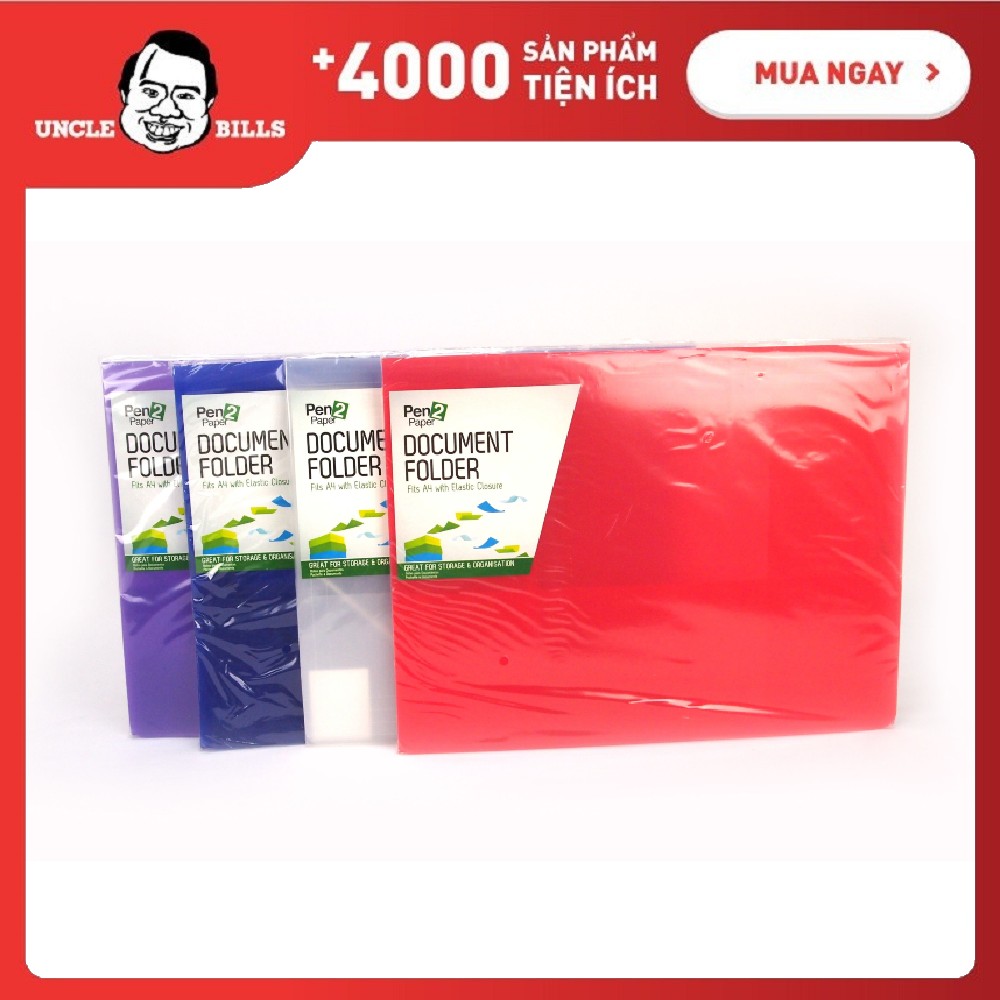 Bìa đựng hồ sơ a4 bộ 2 ubl sf0019