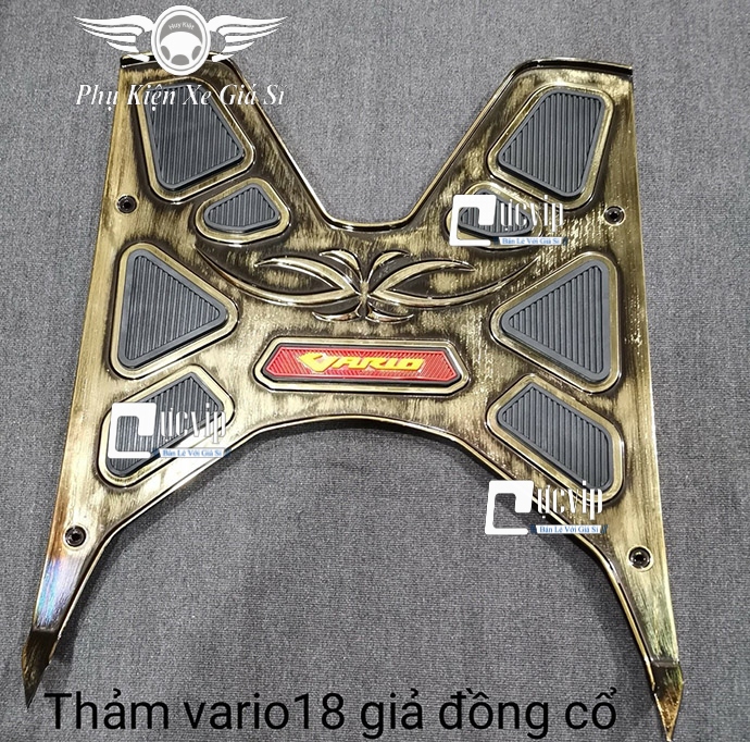[HCM]Thảm Lót Chân Xe Vario 2018 - 2020 Giả Đồng Cổ Đẳng Câp MS3113