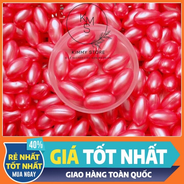 Lẻ viên e dưỡng màu đỏ