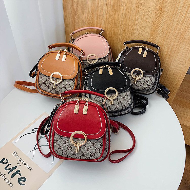 Balo nữ mini hoa cúc ttgr 316