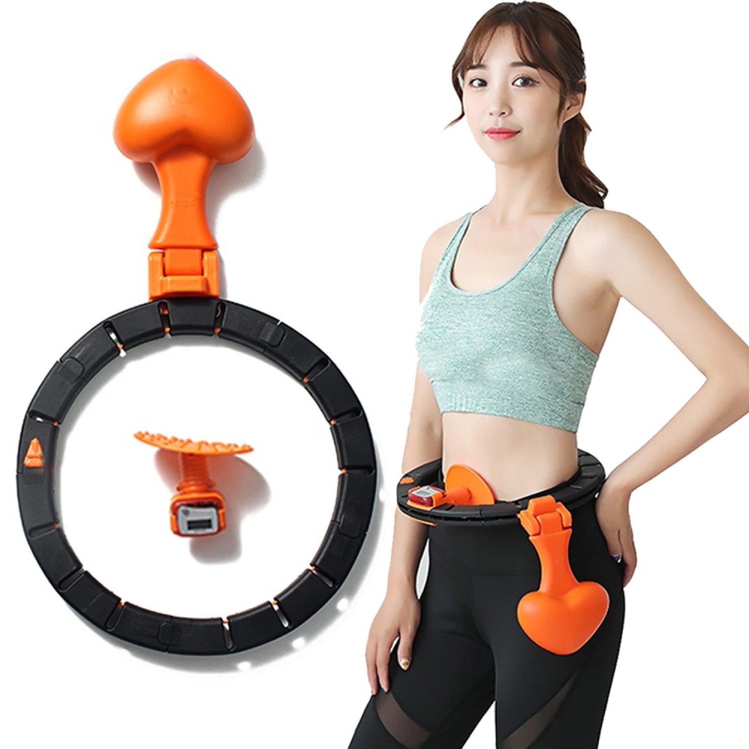 Vòng lắc eo hula hoop thông minh giúp giảm mỡ bụng, eo thon gọn