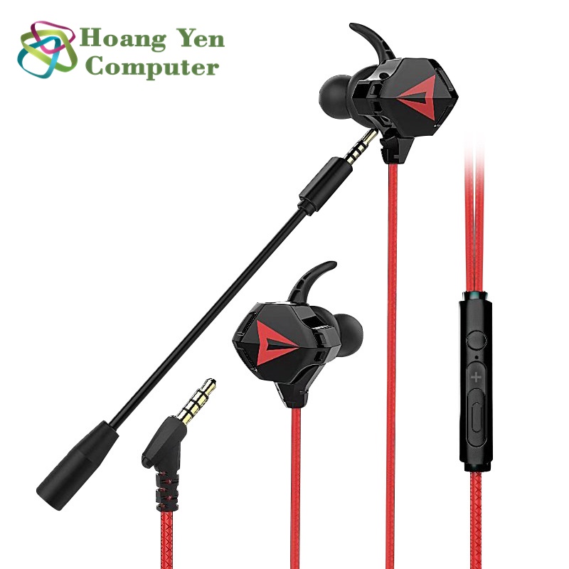 [HCM]Tai Nghe Chuyên Game G901 Bass Tốt Tích Hợp Micro Đàm Thoại - BH 6 Tháng - Hoàng Yến Computer