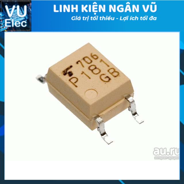 Bộ 2 opto TLP181 SOP4 OPTO TRANS