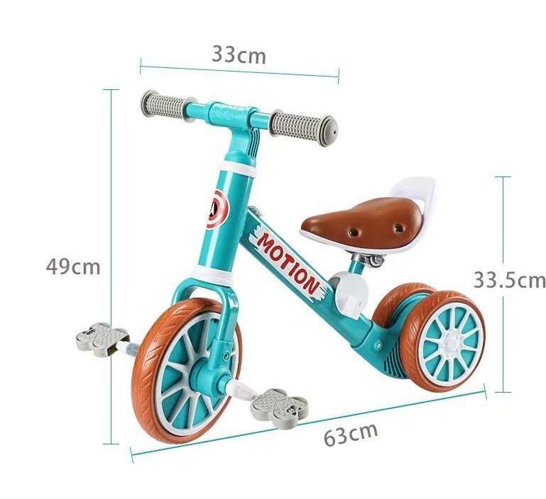 Xe chòi chân 3 bánh thăng bằng Motion cho bé tập đi, xe thăng bằng, đồ chơi trẻ em