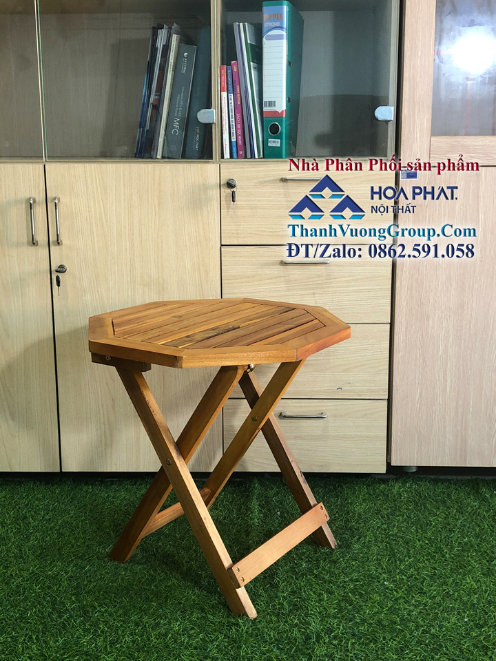 [HCM]{GỖ TRÀM TỰ NHIÊN} Bàn gỗ xếp hình bát giác phù hợp cho quán cà phê trà sữa