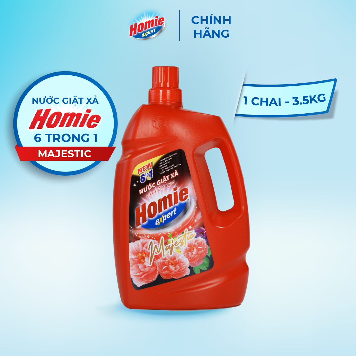 Nước giặt xả cao cấp Homie expert Majestic - 3