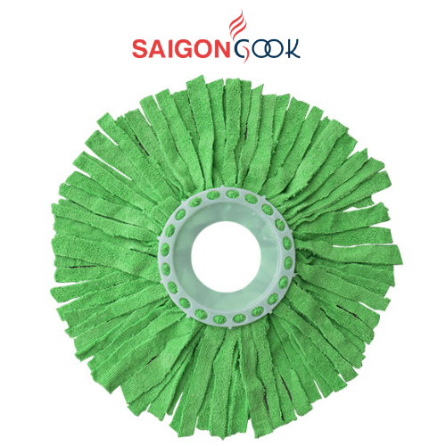 Bông Lau Vải thay thế Saigoncook Megahome chuyên dùng cho cây lau nhà xoay 360 độ