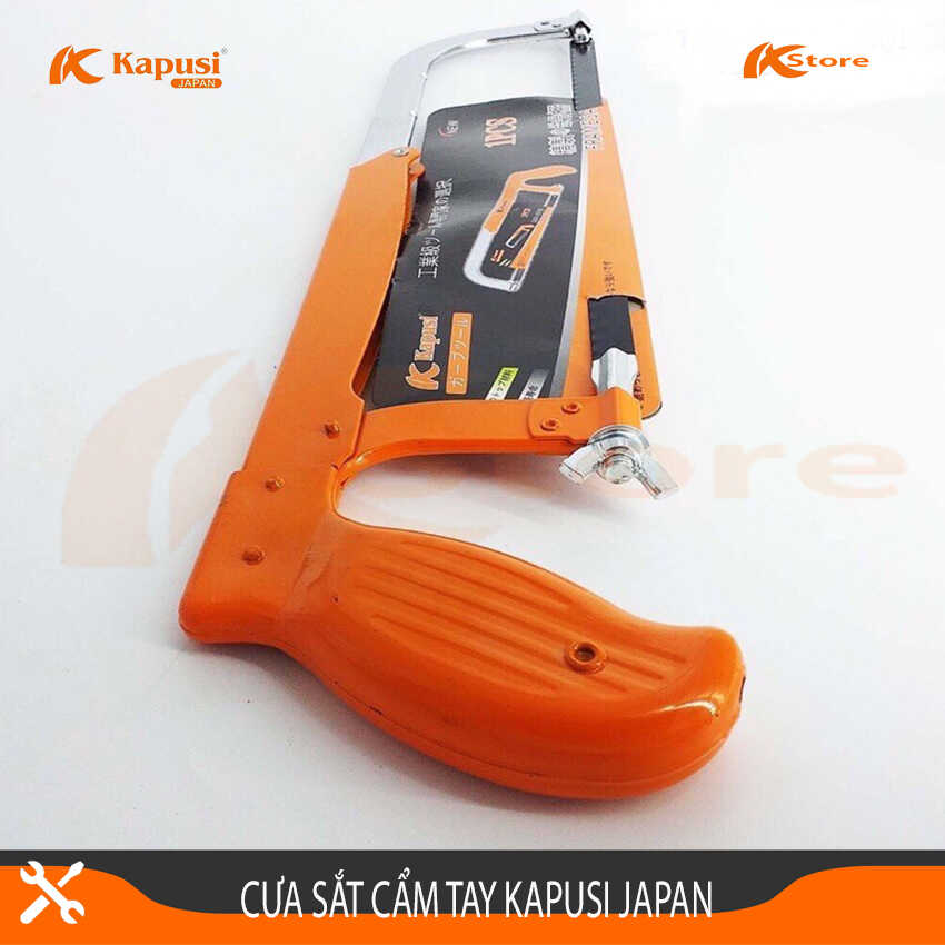 Cưa Sắt Cầm Tay Mini Cao Cấp Kapusi Japan 12inch/300mm. Tặng Kèm Lưỡi Thay Thế, Cưa Sắt Đa Năng Cam Kết Hàng Chính Hãng Bảo Hành 6 Tháng