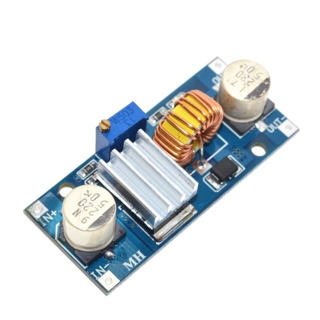 Mạch Hạ Áp DC-DC 5A XL4015 ADJ - có kèm tản nhiệt
