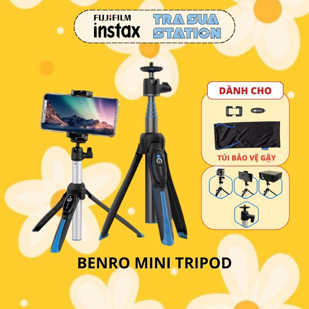 Chân máy ảnh benro mini tripod bk15