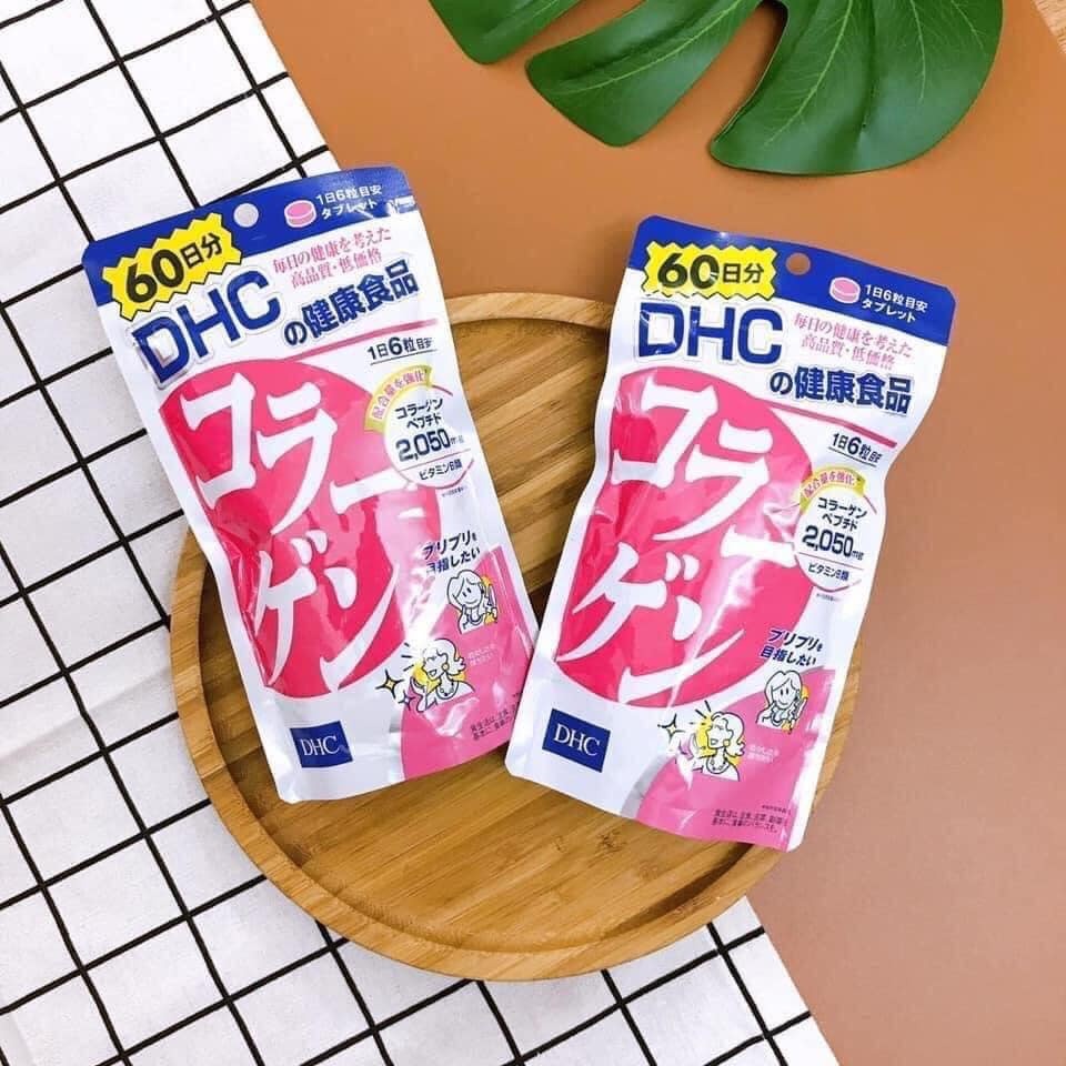 Viên uống làm đẹp da dhc collagen nhật bản 60 ngày - gói 360 viên