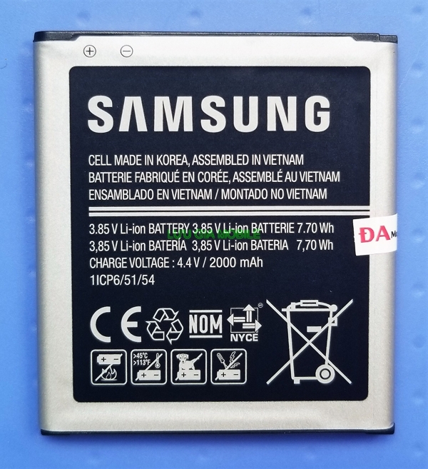 Pin samsung galaxy j2 2015 công ty j200 | galaxy core prime g360 g361 công ty