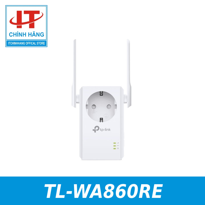 Bộ mở rộng sóng wifi tốc độ 300mbps tp-link tl-wa860re - hàng chính hãng