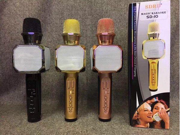 Mic karaoke , micro bluetooth , mic hát karaoke , micro karaoke bluetooth , micro bluetooth karaoke , mic hát kèm loa SD10 âm thanh cực hay bán buôn bán lẻ tại shop khohanggiare.vn