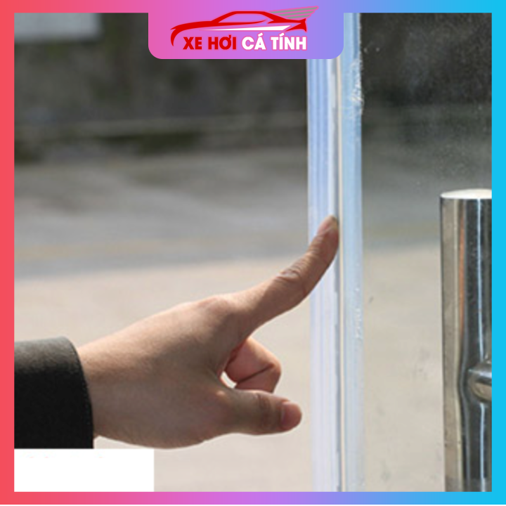 Gioăng silicon chữ H gắn cửa trượt, cửa kéo kính cường lực nhà tắm, tòa nhà văn phòng chuyên dụng, ngăn nước bụi nhiều kích thước 1 cm, 1.2 cm