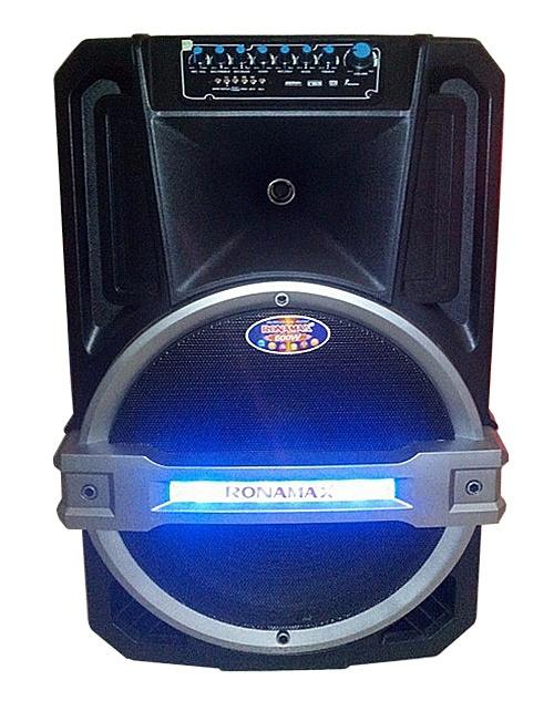 Loa kéo di động Ronamax T12 - Loa bass 3 tấc+ Tặng 2 chống lăn micro và bông lọc âm