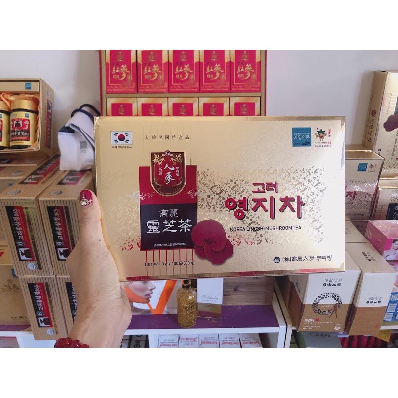 Trà Nấm Linh Chi hòa tan của Hàn Quốc