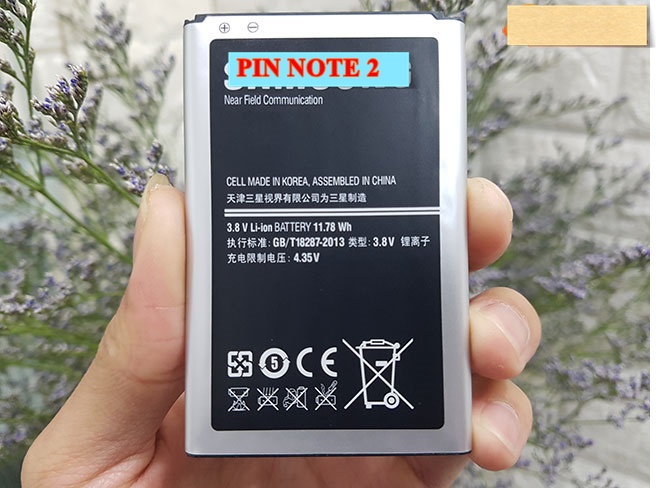 Pin thay thế cho Samsung Note 2 dung lượng 3100 mAh